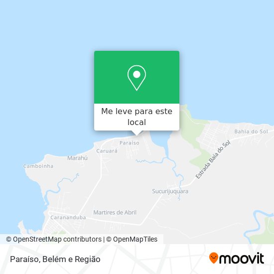 Paraíso mapa