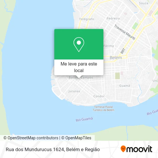 Rua dos Mundurucus 1624 mapa