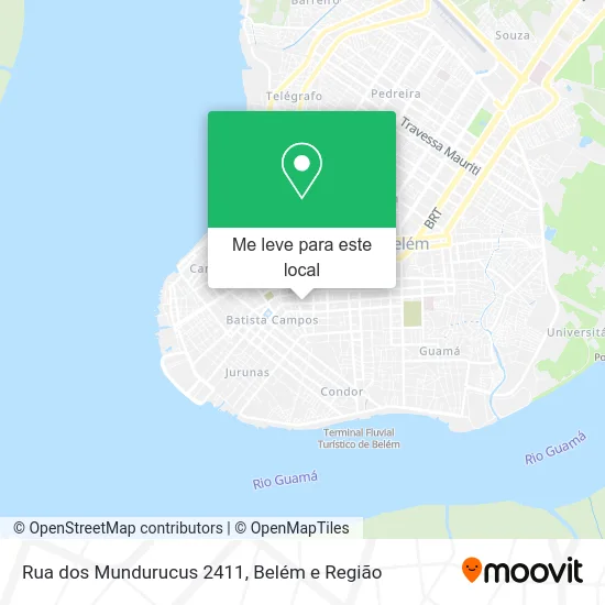 Rua dos Mundurucus 2411 mapa