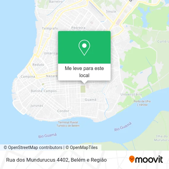 Rua dos Mundurucus 4402 mapa