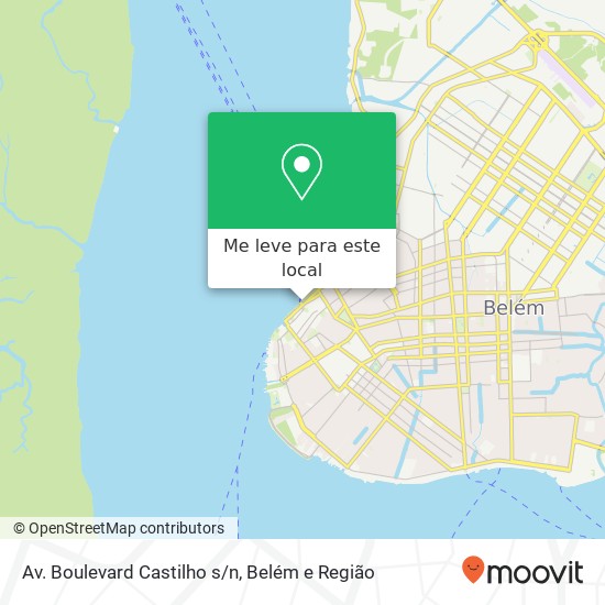 Av. Boulevard Castilho s/n mapa