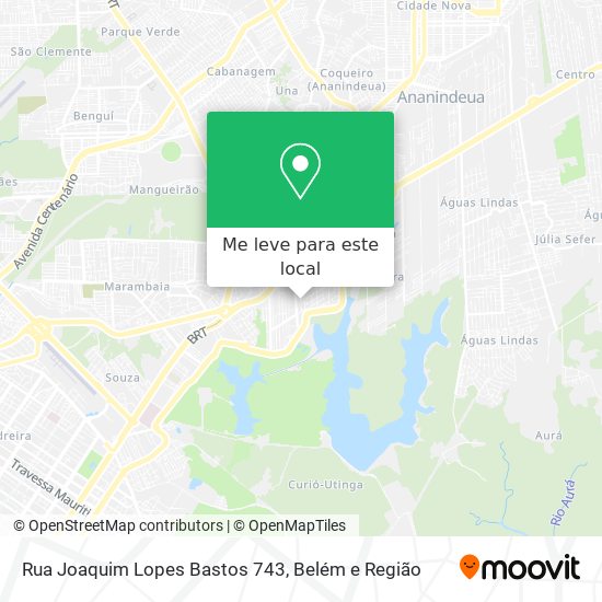Rua Joaquim Lopes Bastos 743 mapa
