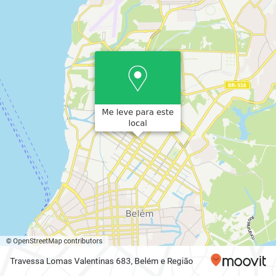 Travessa Lomas Valentinas 683 mapa