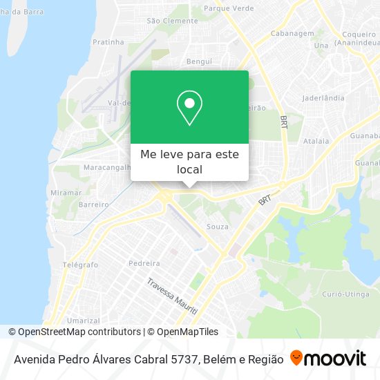 Avenida Pedro Álvares Cabral 5737 mapa