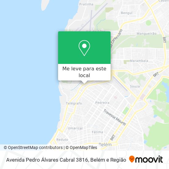 Avenida Pedro Álvares Cabral 3816 mapa