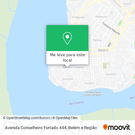 Avenida Conselheiro Furtado 444 mapa