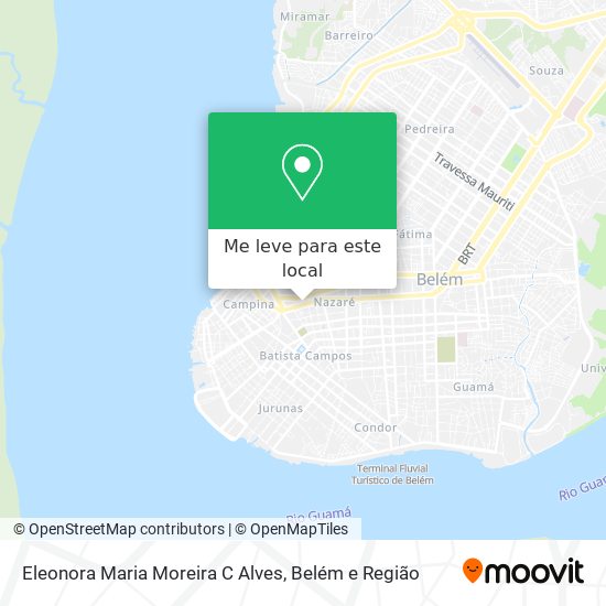 Eleonora Maria Moreira C Alves mapa