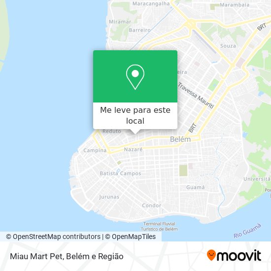 Miau Mart Pet mapa