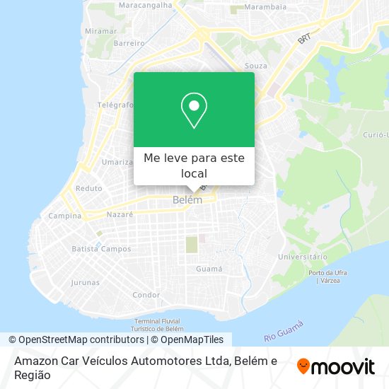 Amazon Car Veículos Automotores Ltda mapa