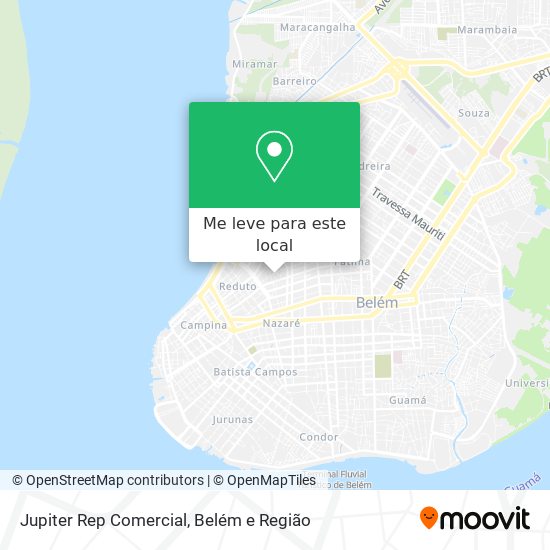 Jupiter Rep Comercial mapa