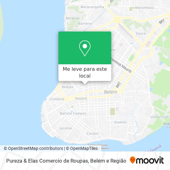 Pureza & Elas Comercio de Roupas mapa
