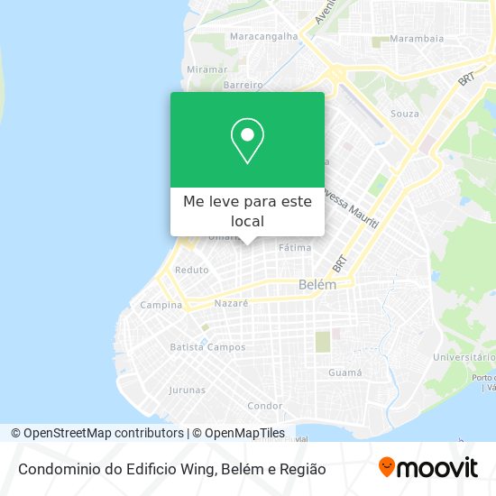 Condominio do Edificio Wing mapa