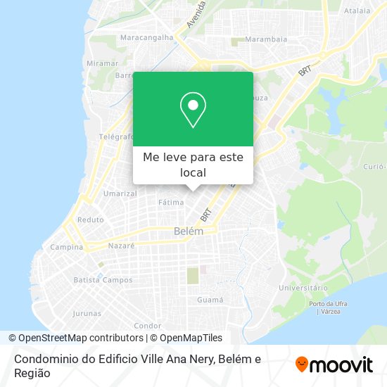 Condominio do Edificio Ville Ana Nery mapa