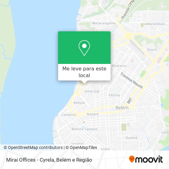 Mirai Offices - Cyrela mapa