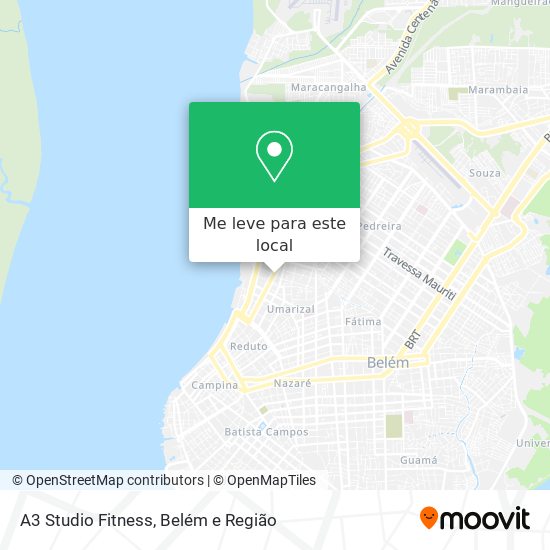 A3 Studio Fitness mapa