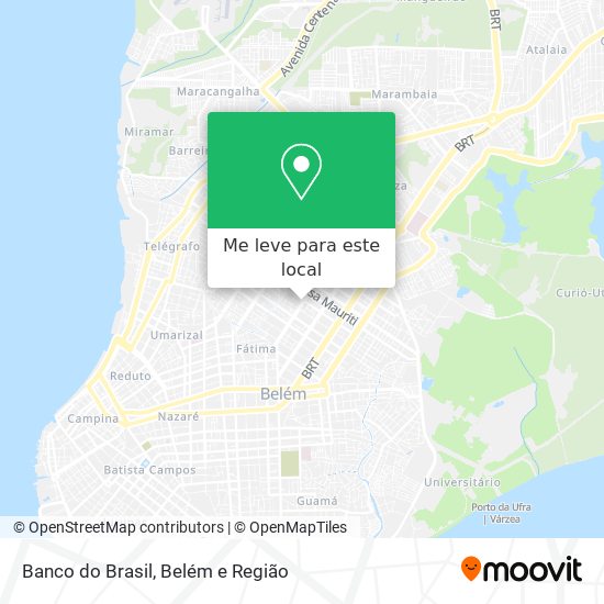 Banco do Brasil mapa