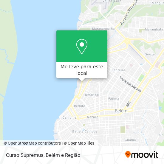 Curso Supremus mapa