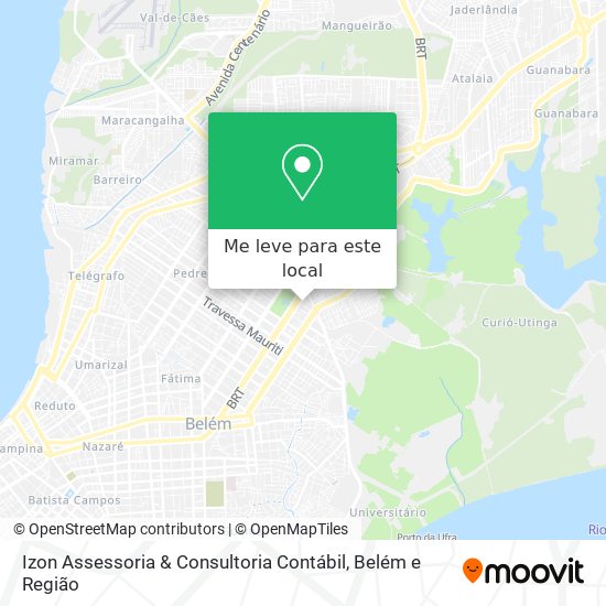 Izon Assessoria & Consultoria Contábil mapa