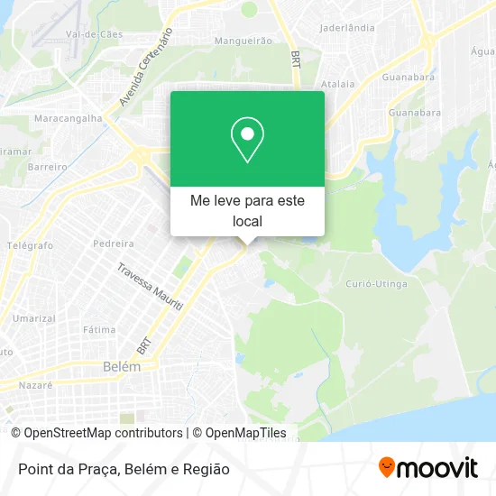 Point da Praça mapa