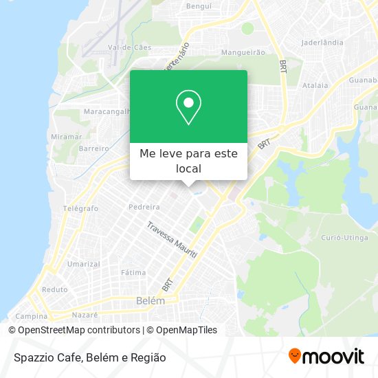 Spazzio Cafe mapa