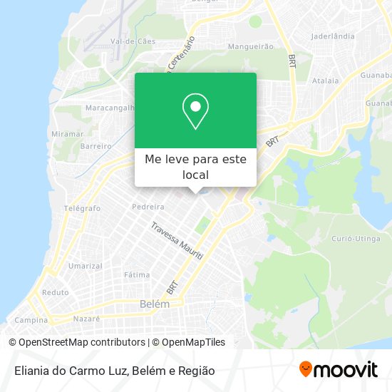 Eliania do Carmo Luz mapa