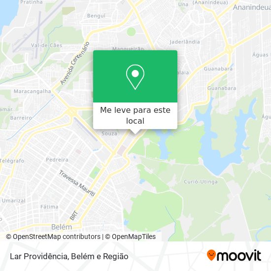 Lar Providência mapa
