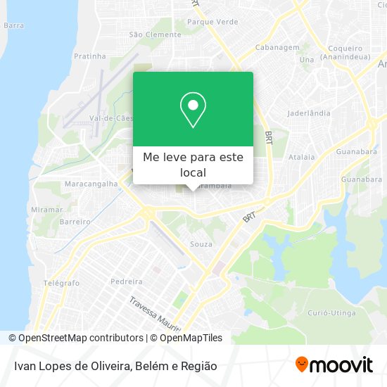 Ivan Lopes de Oliveira mapa