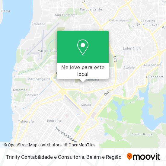 Trinity Contabilidade e Consultoria mapa