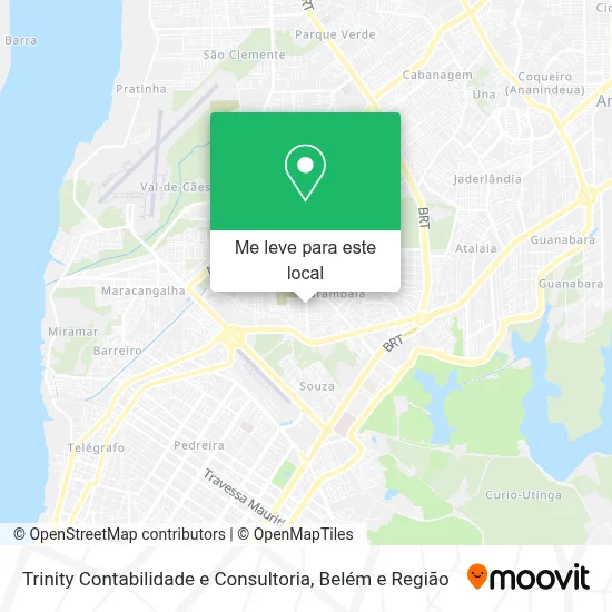 Trinity Contabilidade e Consultoria mapa