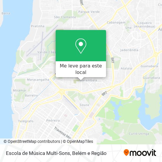Escola de Música Multi-Sons mapa