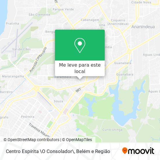 Centro Espírita \O Consolador\ mapa