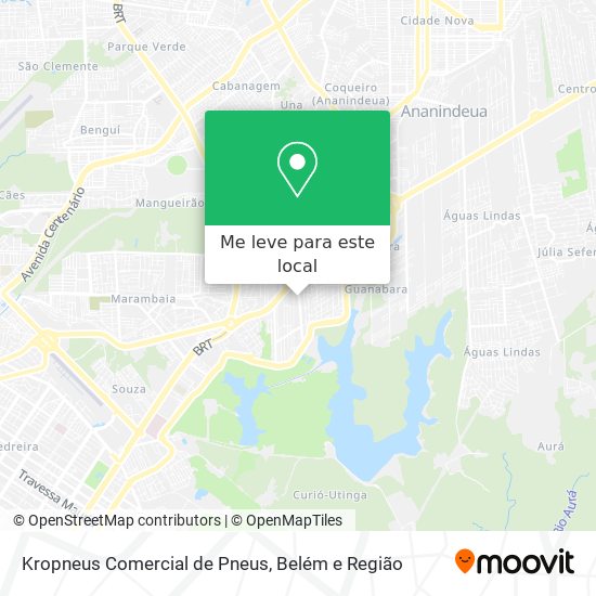 Kropneus Comercial de Pneus mapa