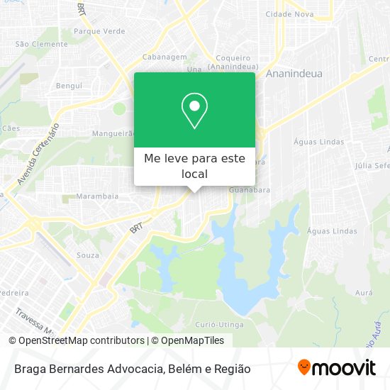 Braga Bernardes Advocacia mapa