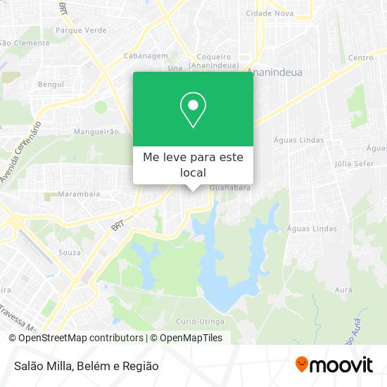 Salão Milla mapa
