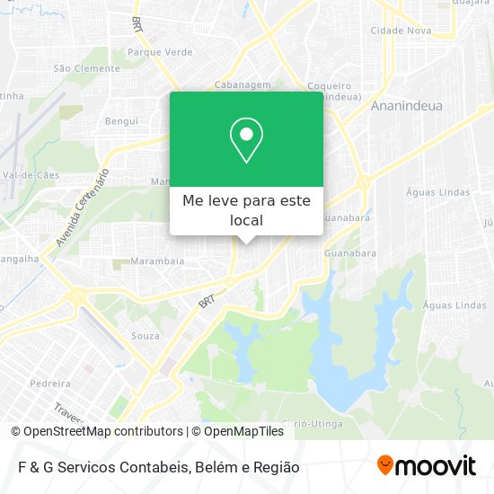 F & G Servicos Contabeis mapa