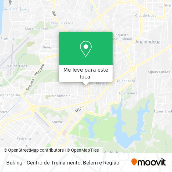 Buking - Centro de Treinamento mapa