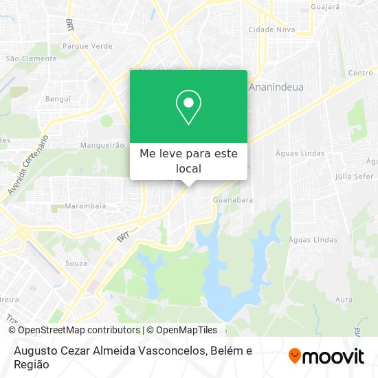 Augusto Cezar Almeida Vasconcelos mapa