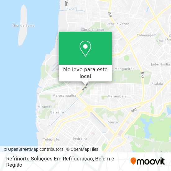Refrinorte Soluções Em Refrigeração mapa