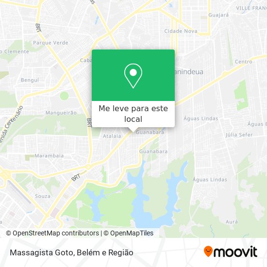 Massagista Goto mapa