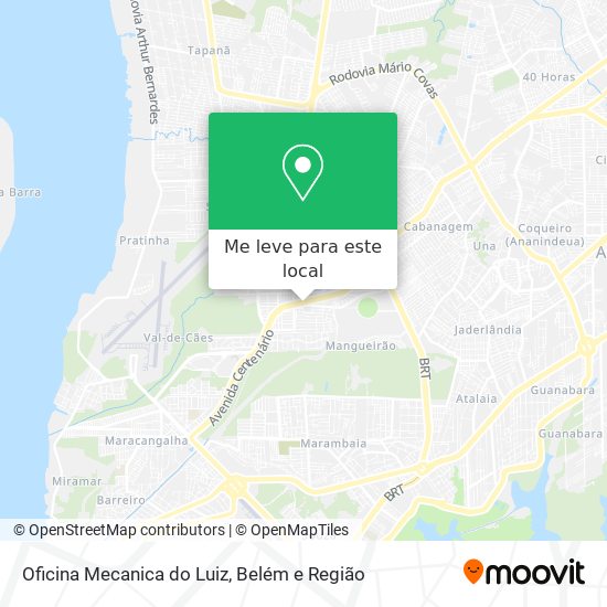 Oficina Mecanica do Luiz mapa