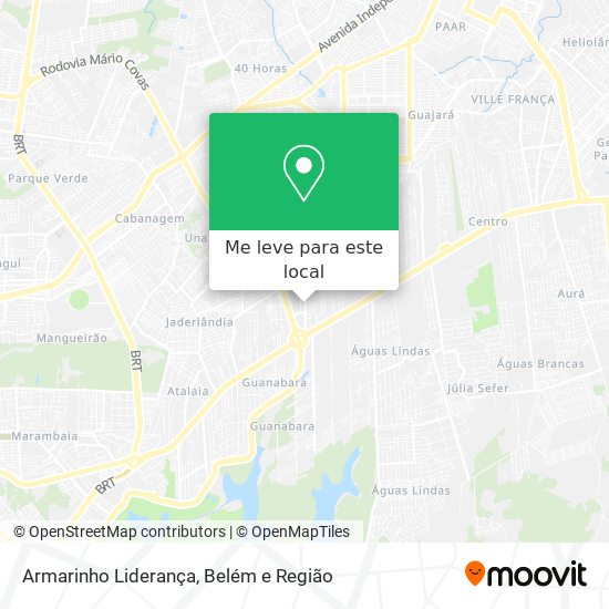 Armarinho Liderança mapa