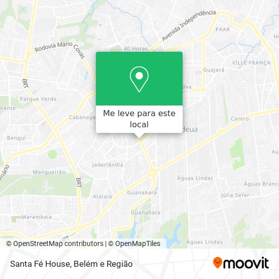 Santa Fé House mapa