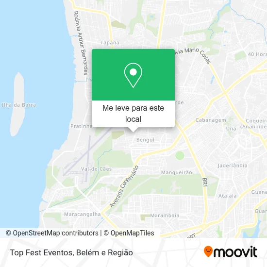 Top Fest Eventos mapa