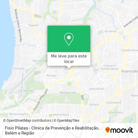 Fisio Pilates - Clínica de Prevenção e Reabilitação mapa