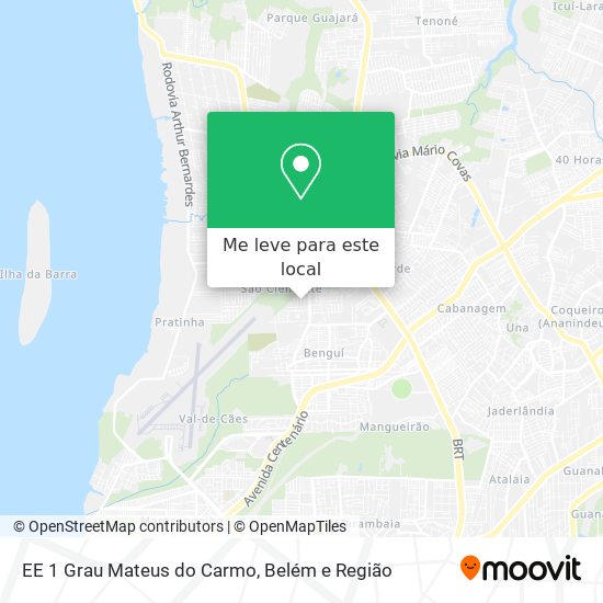 EE 1 Grau Mateus do Carmo mapa