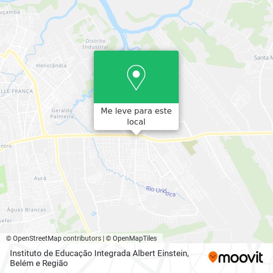 Instituto de Educação Integrada Albert Einstein mapa