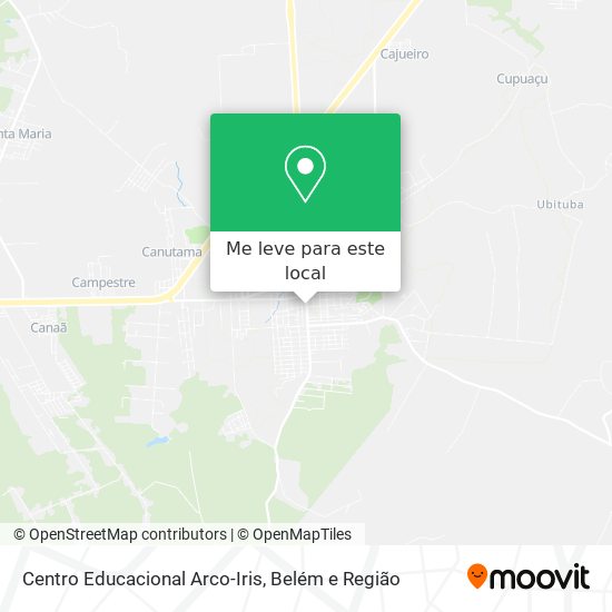 Centro Educacional Arco-Iris mapa