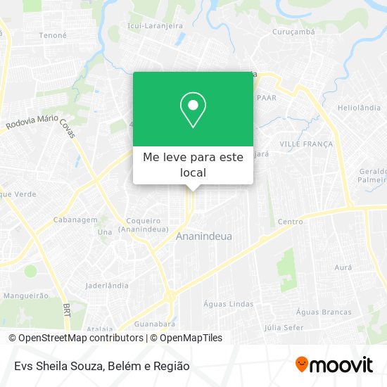 Evs Sheila Souza mapa