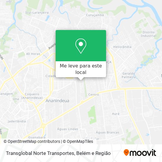 Transglobal Norte Transportes mapa