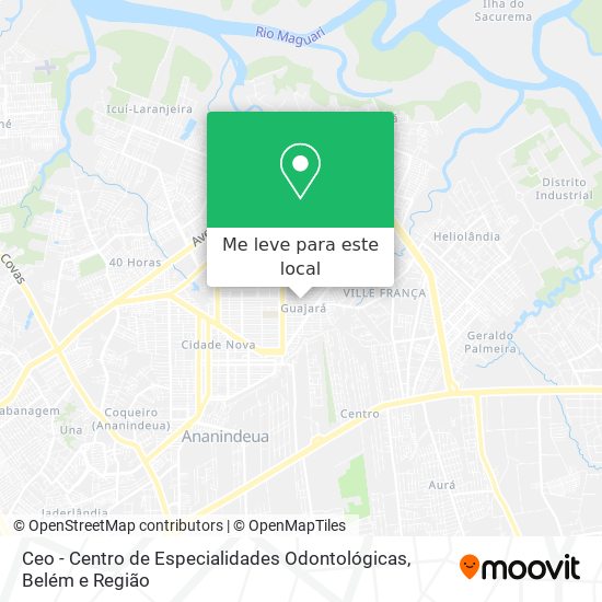 Ceo - Centro de Especialidades Odontológicas mapa